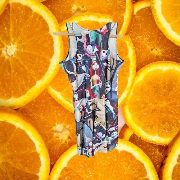 Tim‎ Burton Nightmare Before Christmas Mini Dress - Picture 6 of 6
